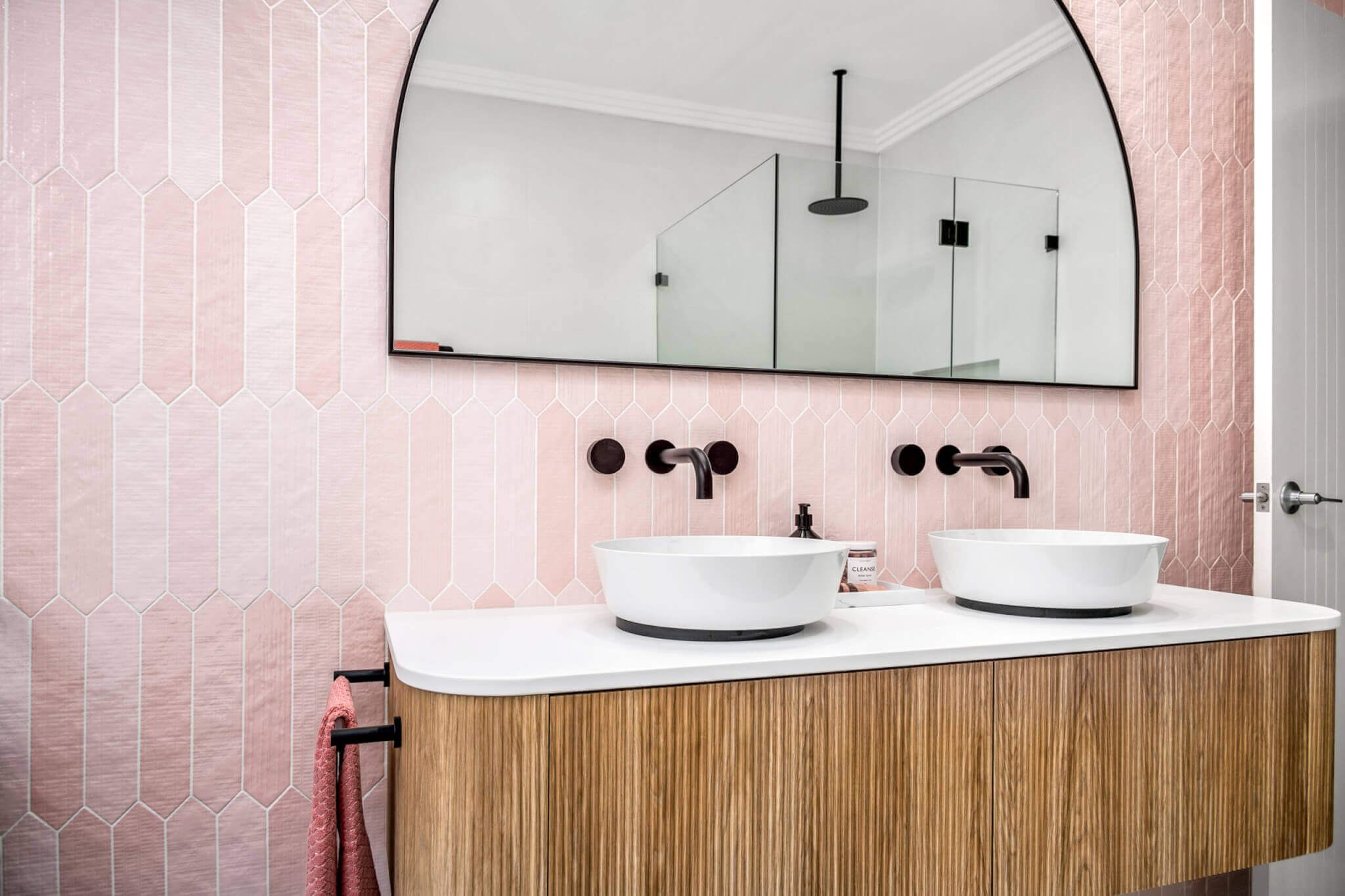Pink Bathroom Renovation